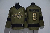 Capitals 8 Alexander Ovechkin Olive Adidas Jersey,baseball caps,new era cap wholesale,wholesale hats